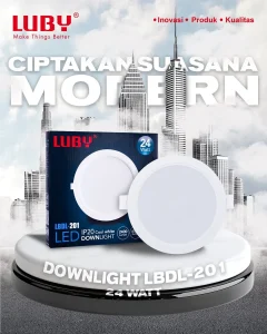 Lampu Outbow Downlight Luby LBDL-201 Ciptakan Suasana Modern