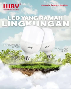 Lampu LED Bulb Diamond Luby Solusi Terang dan Ramah Lingkungan