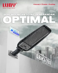 Ini Rahasia Lingkungan Lebih Terang Tapi Tagihan Listrik Stabil Lampu Jalan Solar Panel LBKJ-702