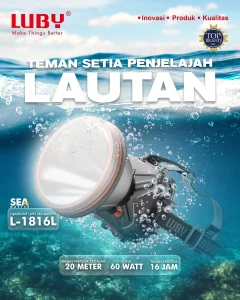 Kenapa Headlamp Itu Vital dalam Peralatan Menyelam LUBYÂ L-1816 jual headlamp terbaik