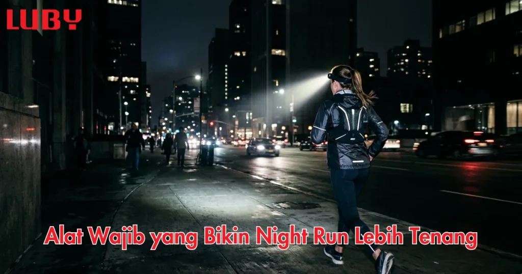 Alat Wajib yang Bikin Night Run Lebih Tenang