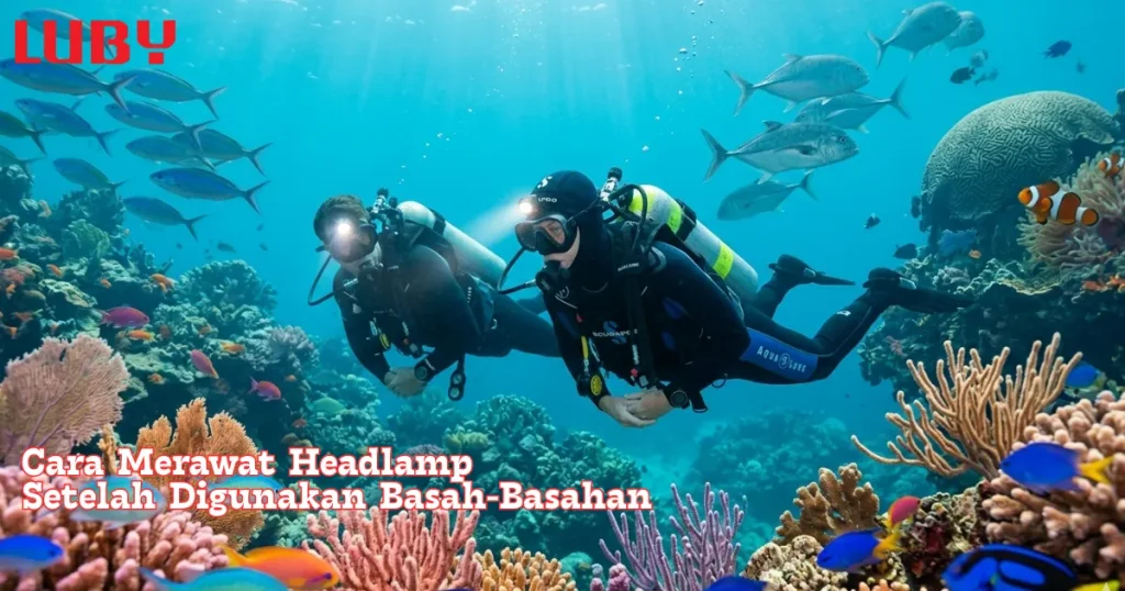 Cara Merawat Headlamp Setelah Digunakan Basah-Basahan Agar Tetap Awet dan Aman Dipakai