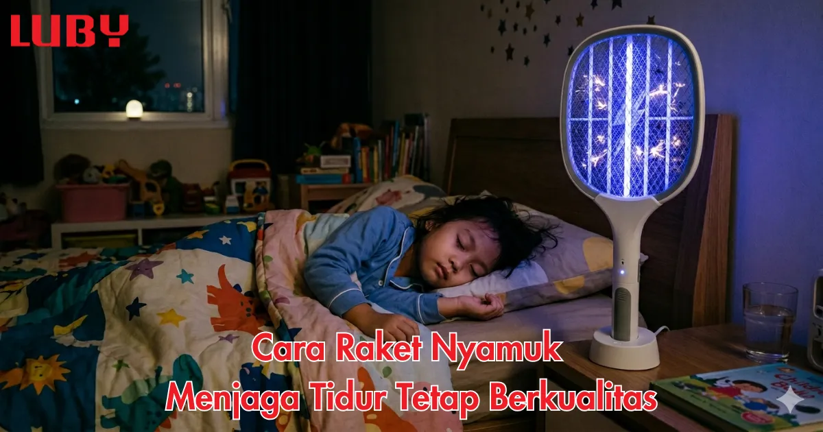 Cara Raket Nyamuk sinar uv Menjaga Tidur Tetap Berkualitas
