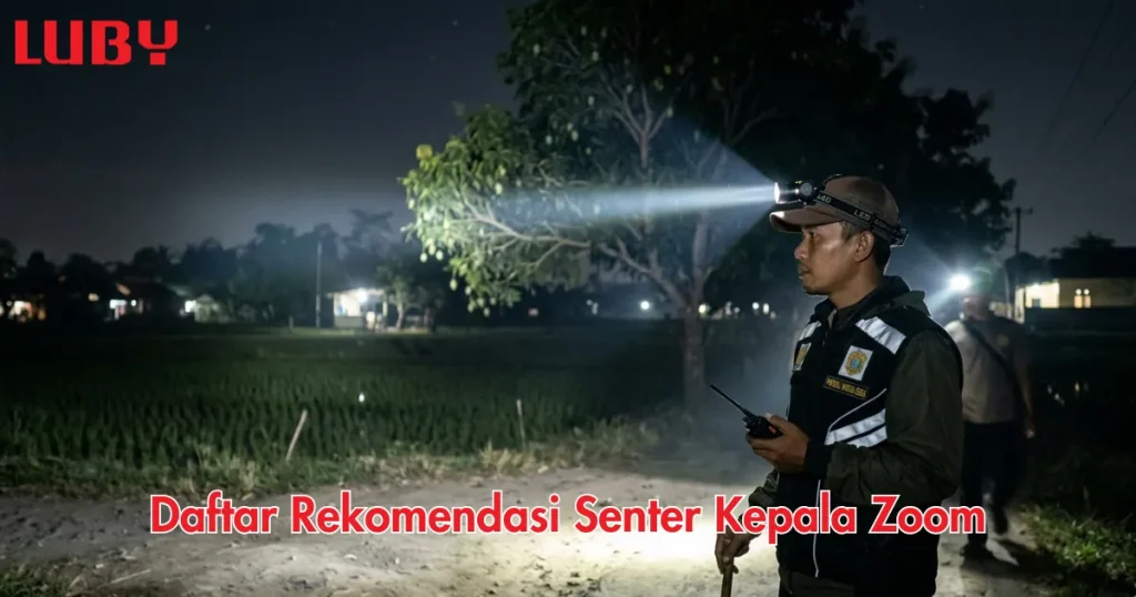 Daftar Rekomendasi Senter Kepala Zoom Lebih Fleksibel Untuk Digunakan Sehari-hari