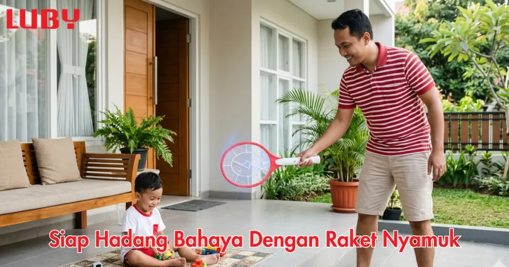 Jam-Jam Rawan Siap Hadang Bahaya Dengan Raket Nyamuk yang Powerfull