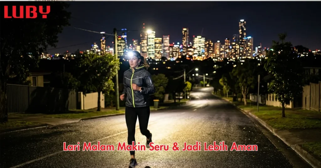 Lari Malam Makin Seru & Jadi Lebih Aman