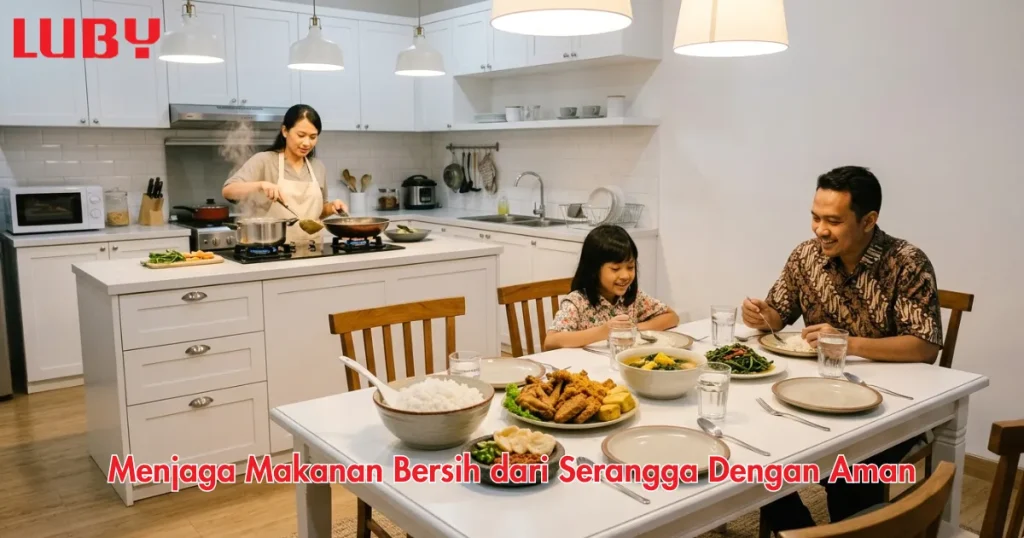 Menjaga Meja Makan Tetap Higienis Gunakan Raket Nyamuk untuk Dapur