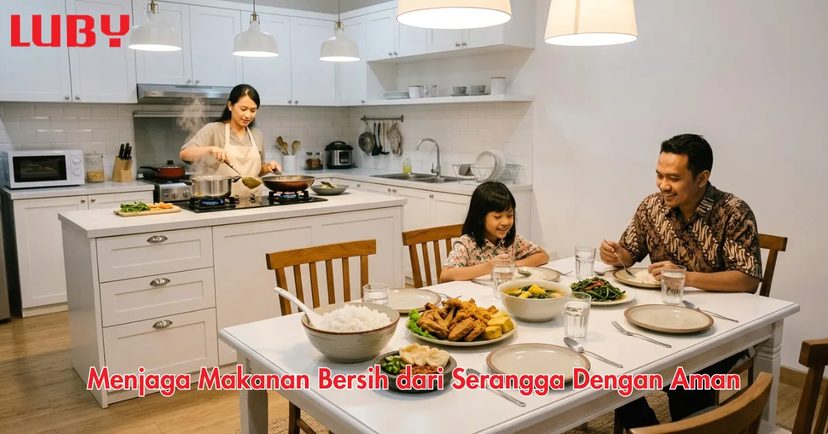 Menjaga Meja Makan Tetap Higienis Gunakan Raket Nyamuk untuk Dapur