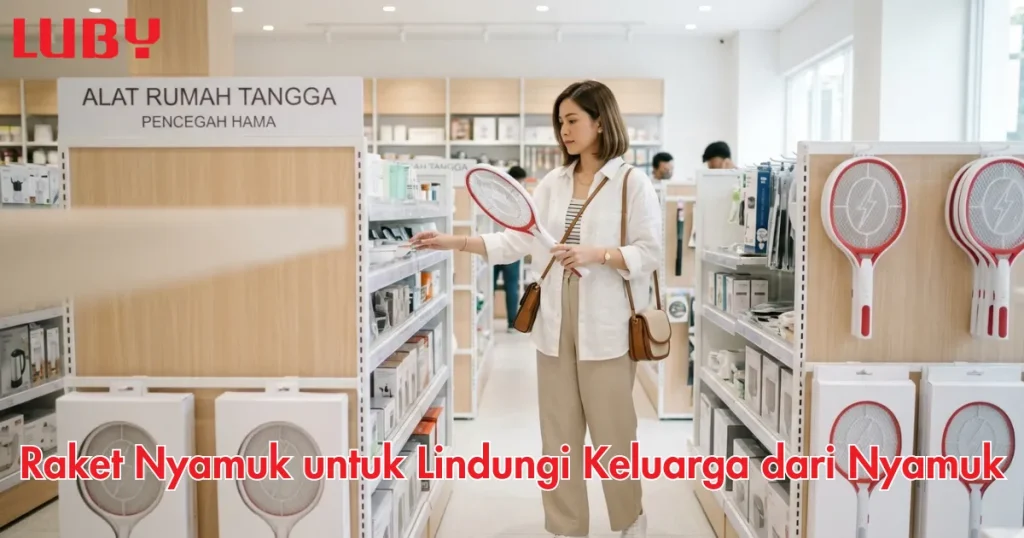Raket Nyamuk untuk Lindungi Keluarga dari DBD & Nyamuk