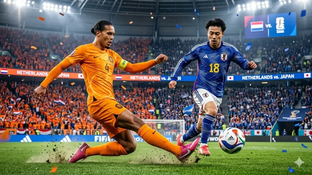 Belanda vs Jepang di Piala Dunia Ketika Dua Mantan Penjajah Rebutan Tiket Lolos