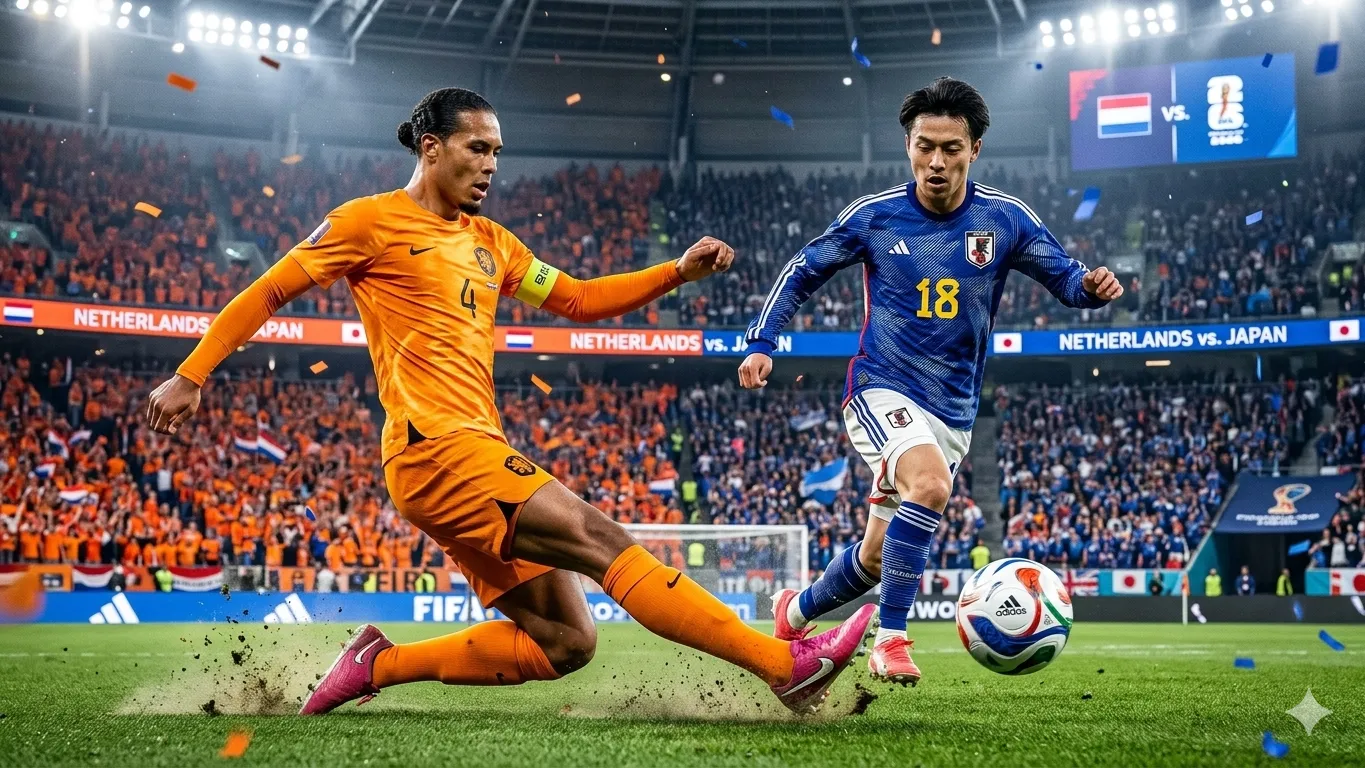 Belanda vs Jepang di Piala Dunia Ketika Dua Mantan Penjajah Rebutan Tiket Lolos