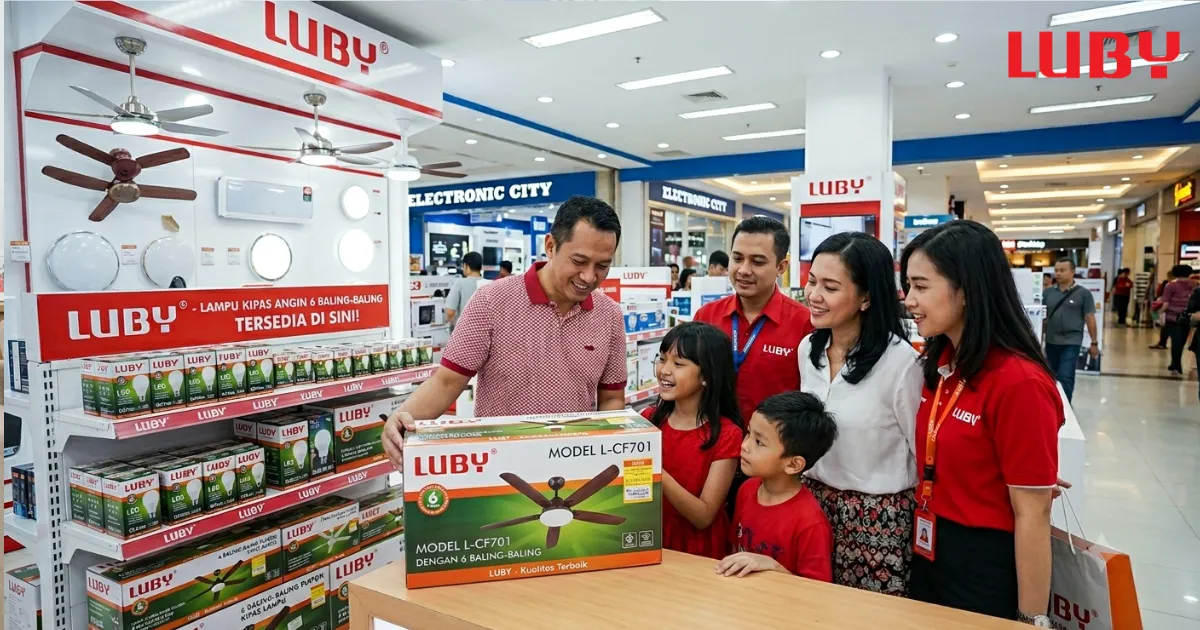 Hemat Ruang dan Biaya Tren Kipas Plafon Multifungsi yang Jadi Pilihan Keluarga