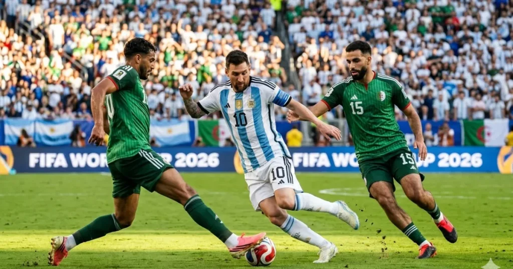 Lionel Messi Bungkam Aljazair 3-0 tanpa balas, Nonton Pertandingan Piala Dunia Gratis dengan Set Top Box LUBY