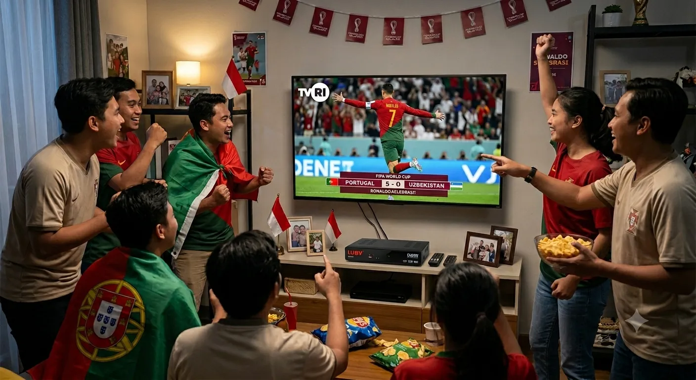 Ronaldo Cetak Rekor Saat Lawan Uzbekistan Rahasia Nonton Piala Dunia Gratis dengan Kualitas Jernih di Rumah