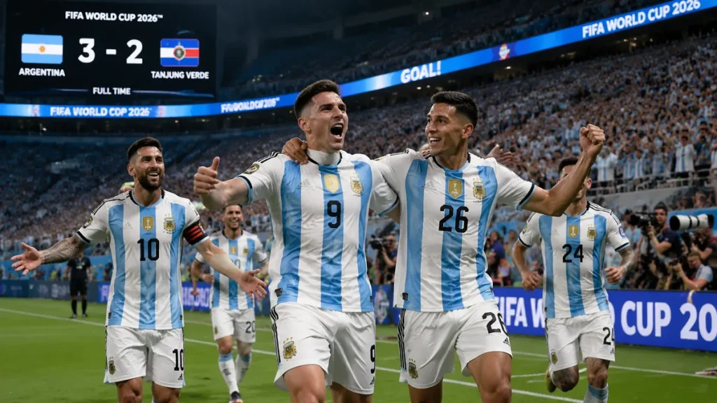Argentina Menang Tipis Lawan Tanjung Verde di Piala Dunia 2026, Ini Rahasia Nonton Pildun Biar Gambarnya Jernih