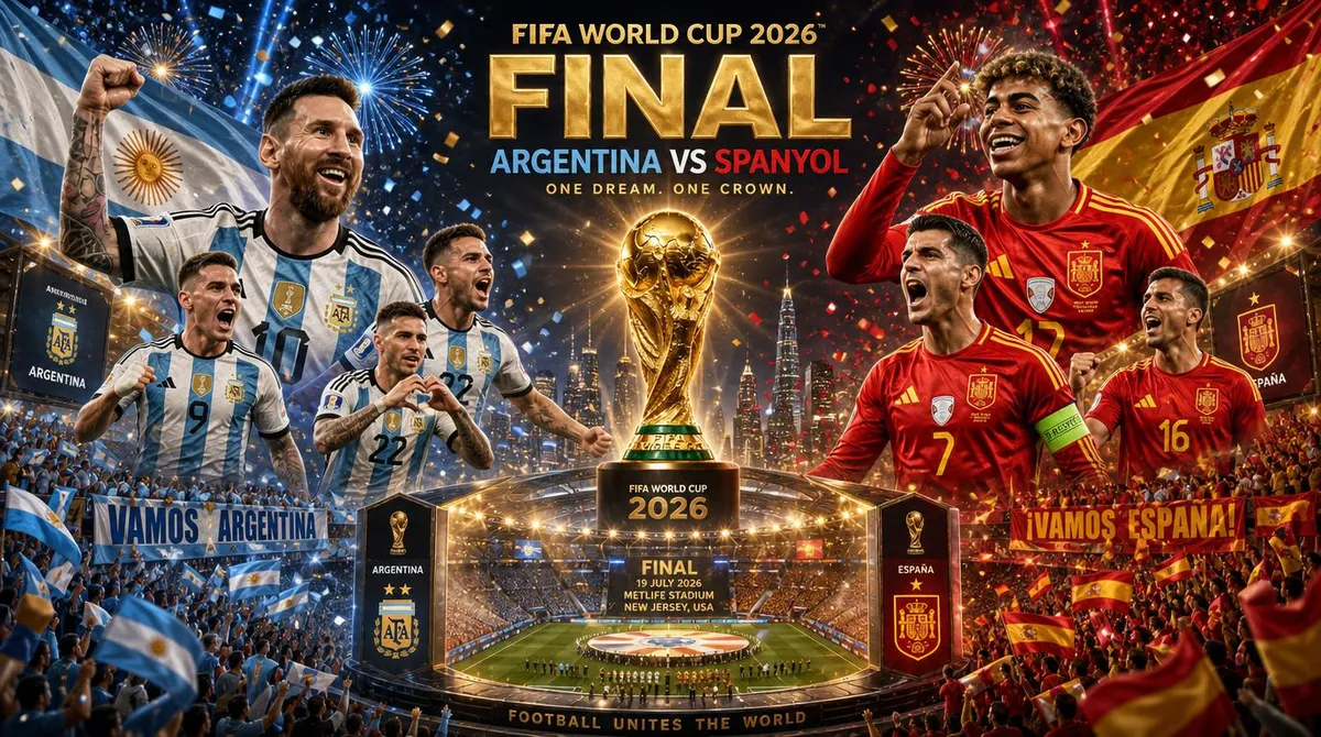 Nonton Final Piala Dunia 2026 Gratis Pakai STB LUBY Lahirnya The Next GOAT dari Spanyol