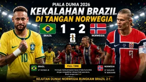 Norwegia Hancurkan Dominasi Brazil di Piala Dunia 2026 Jangan Lewatkan Pildun dengan STB LUBY