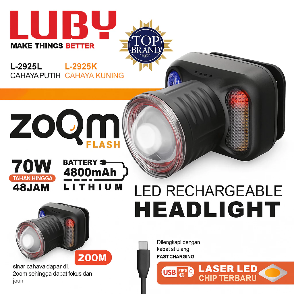 headlamp zoom L-2925