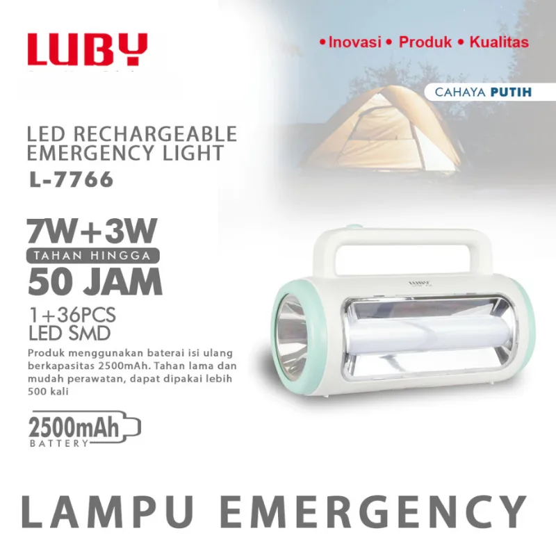 lampu emergency LUBY L-7766