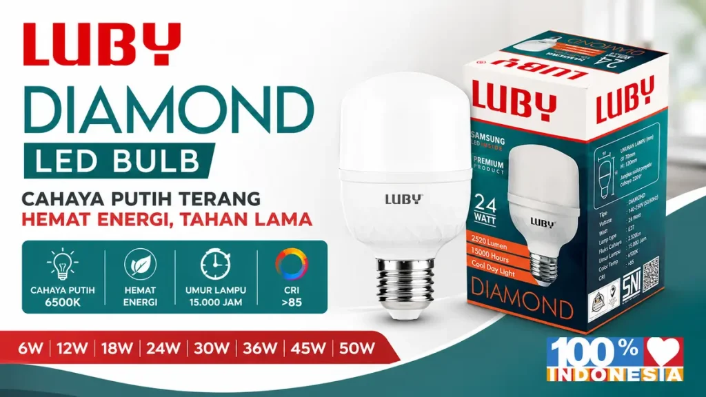 LUBY Lamu LED Diamond BULB