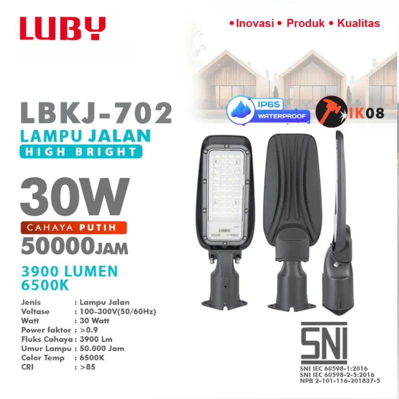 lampu jalan luby lbkj 702 30watt
