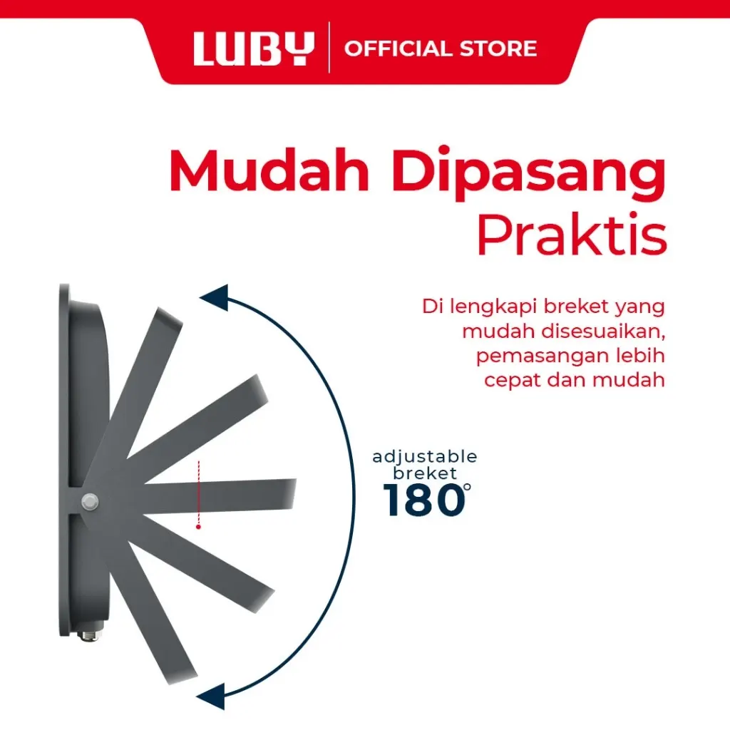 led luby lampu tembak lbks 505 lampu sorot