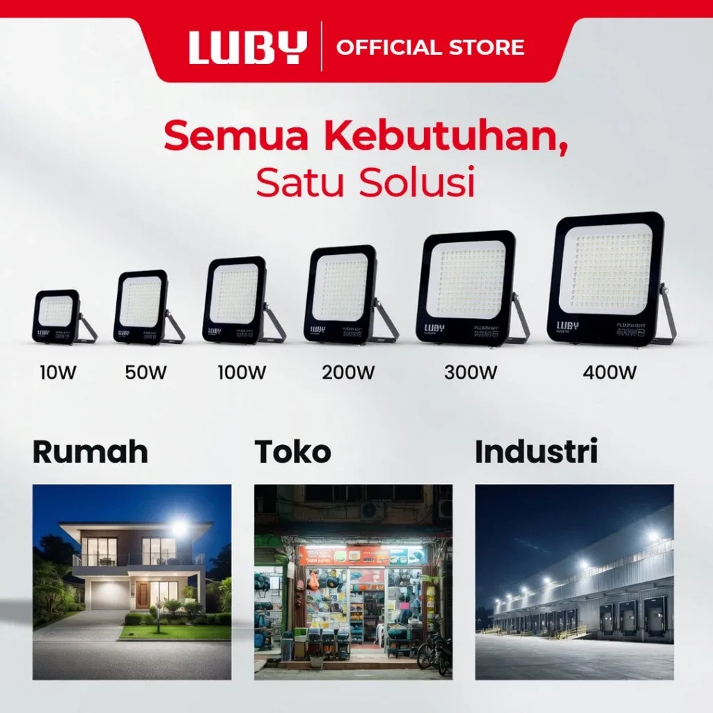 luby lampu sorot led lbks 505