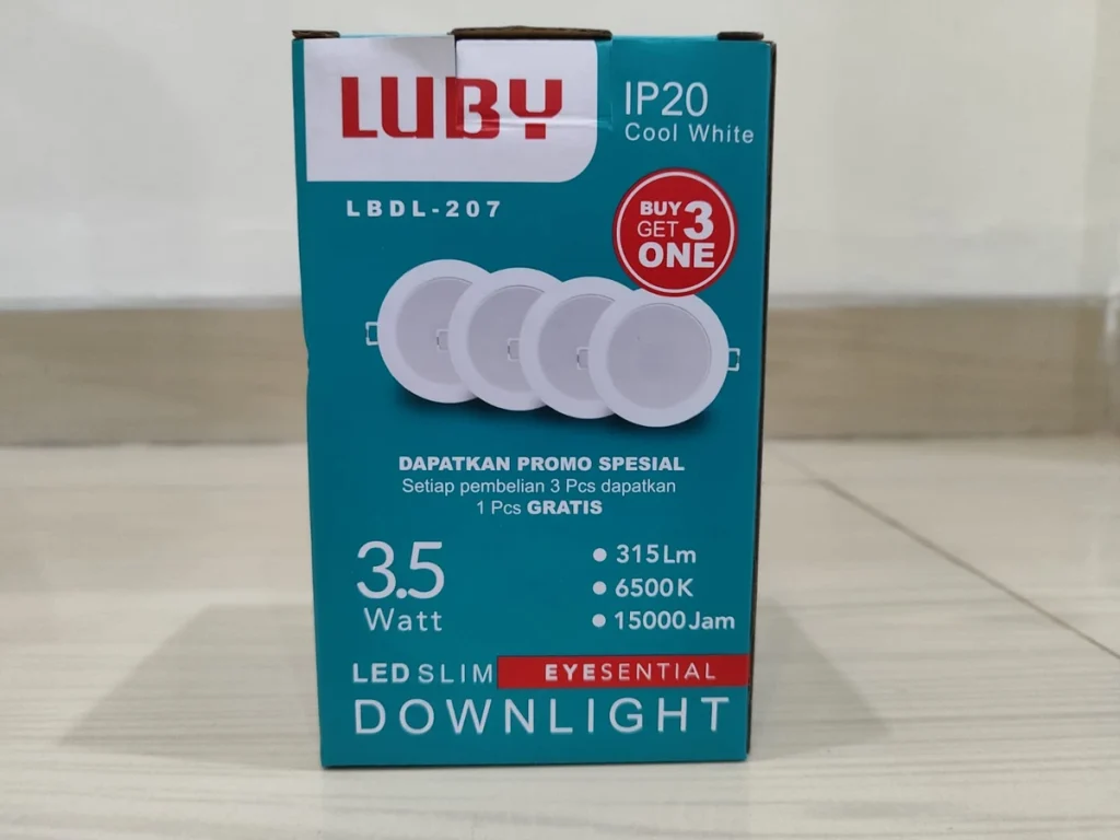 LUBY Downlight LED LBDL 207