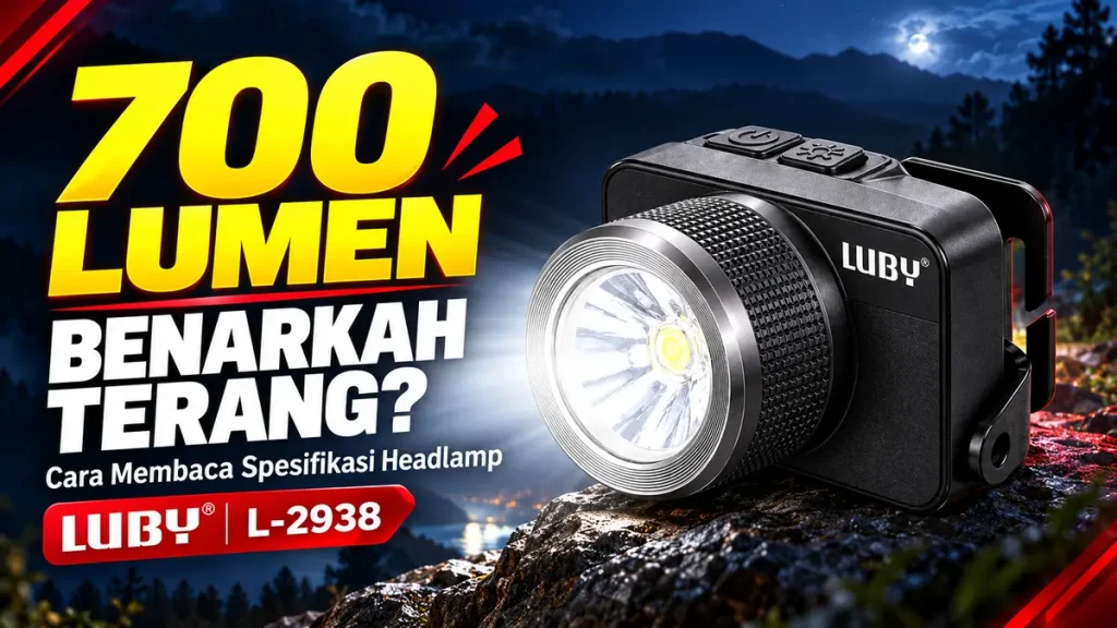 Headlamp 700 Lumen Benarkah Terang Cara Membaca Spesifikasi Headlamp yang Tepat